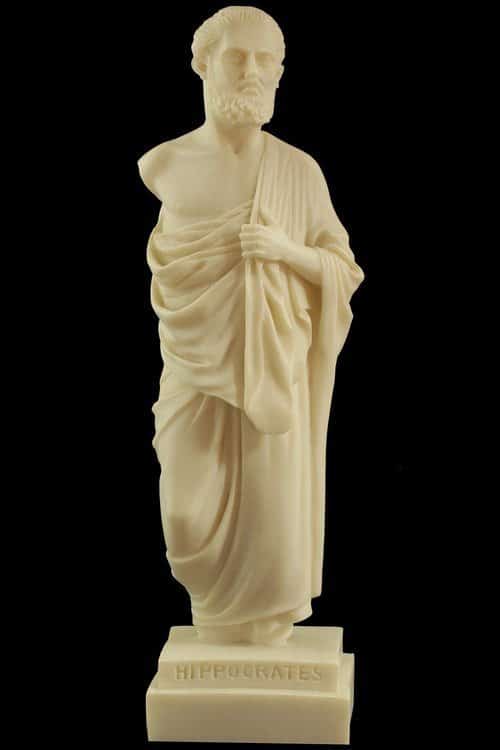 Antic Greek Statue of Hippocrates