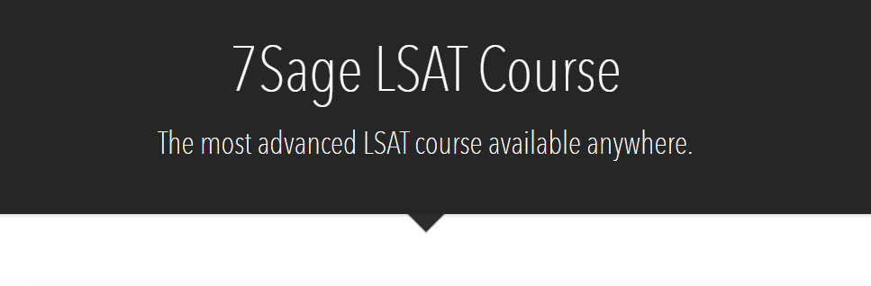 7Sage LSAT Course capture