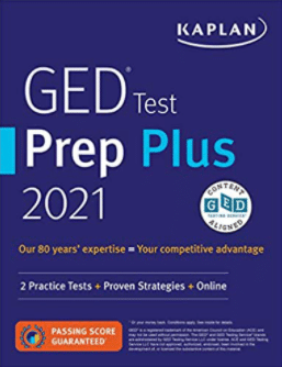 GED Test Prep Book by Kaplan